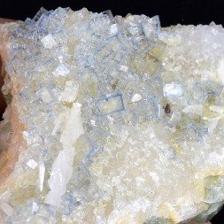 Fluorine - Mine de La Barre, Puy-de- Dôme, France