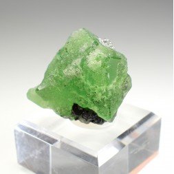 Fluorine verte et sphalérite - Mine Milpo, Secteur Atococha, La Libertad, Pérou