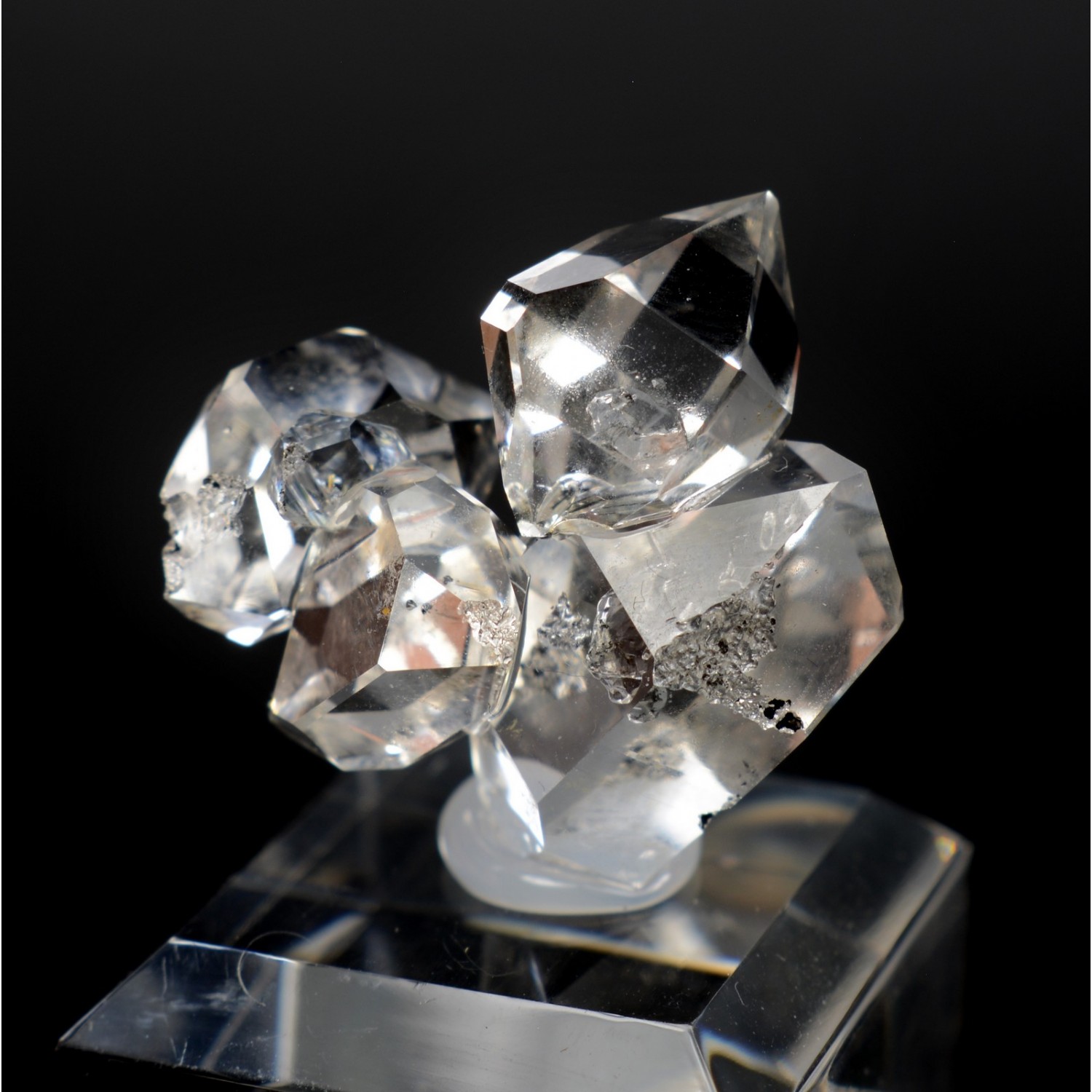 Diamond quartz - Herkimer, New-York, USA