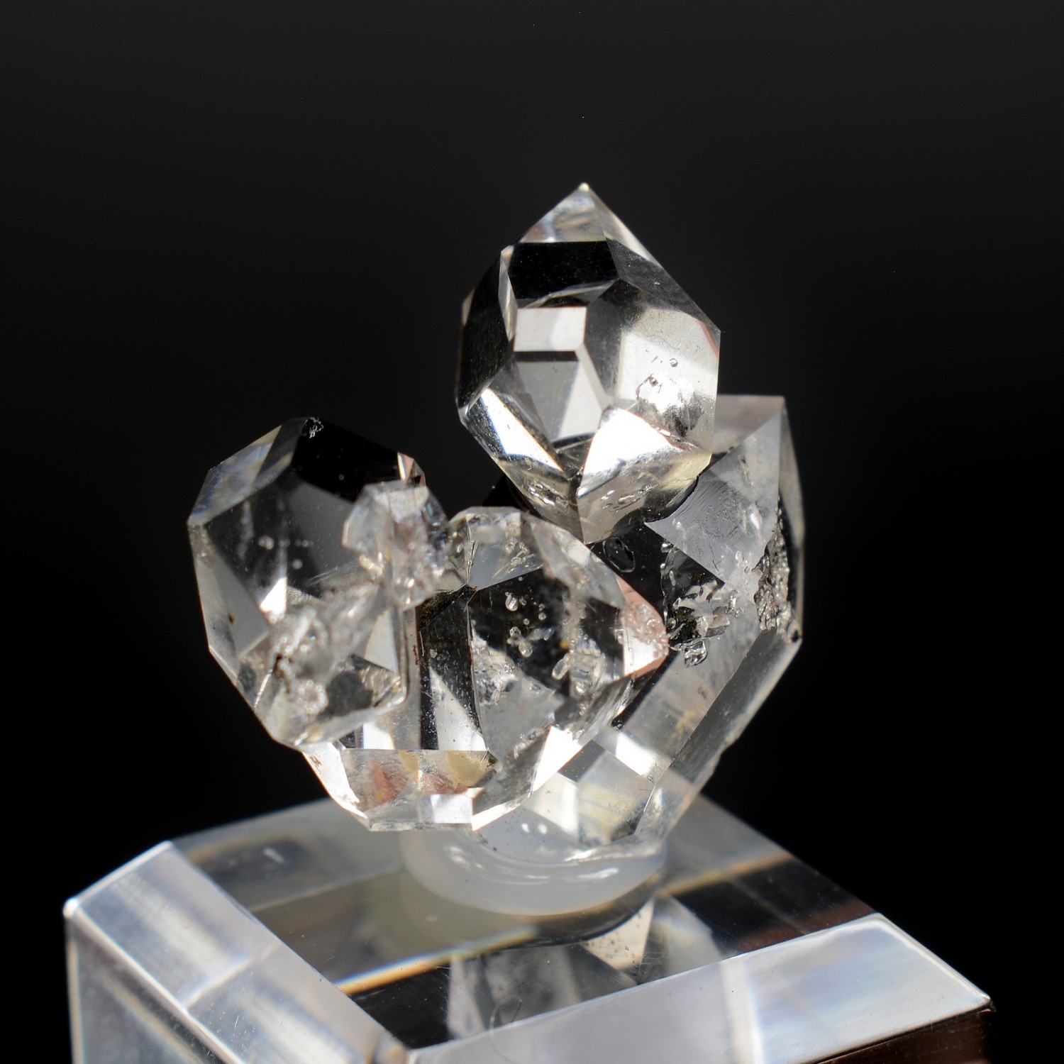 Diamond quartz - Herkimer, New-York, USA