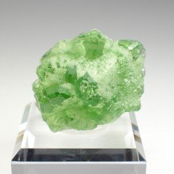 Green fluorite - Milpo mine, Atococha, La Libertad, Peru