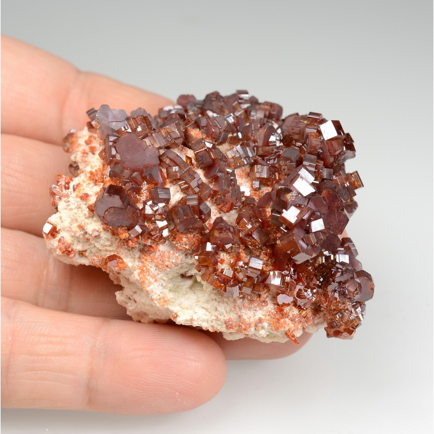 Vanadinite - Mibladen, Maroc