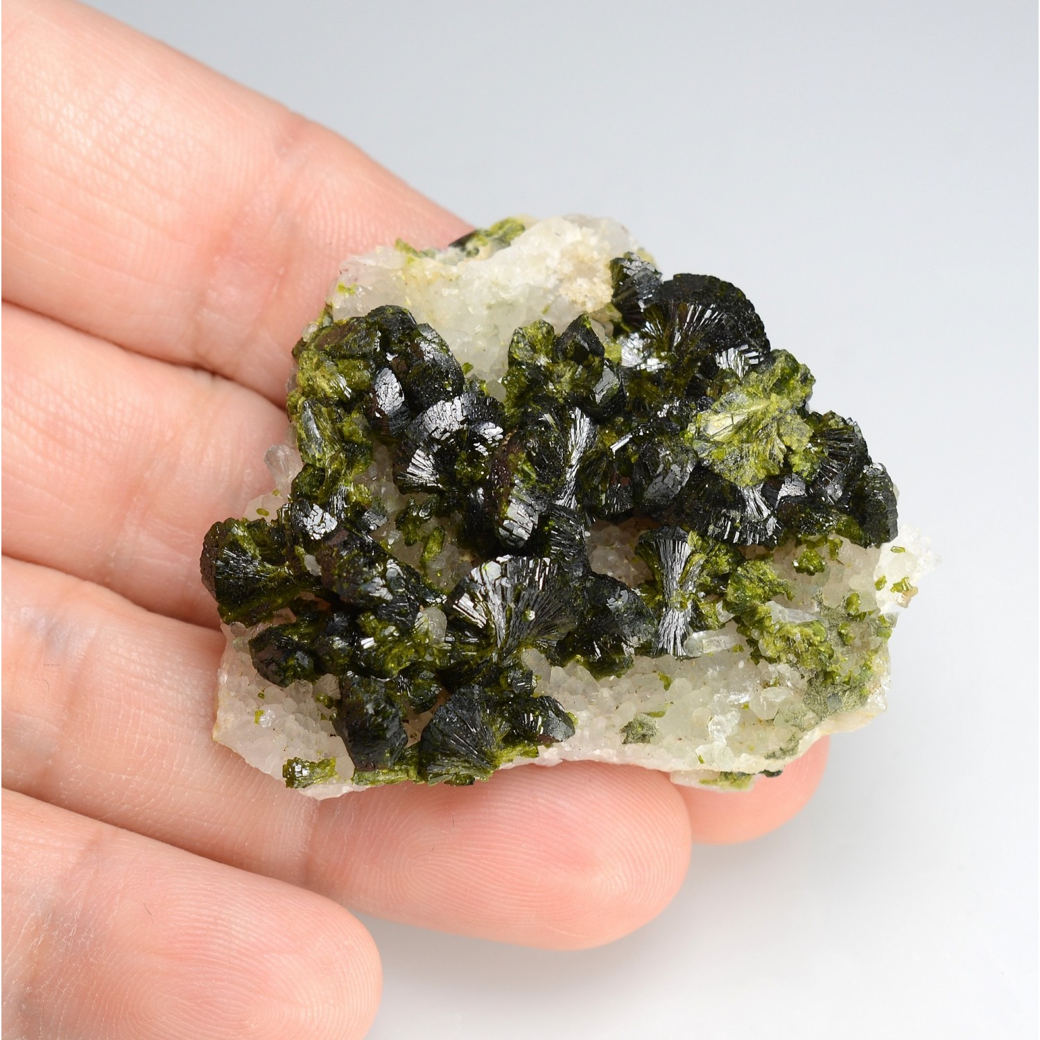 Epidote - Imilchil, Maroc