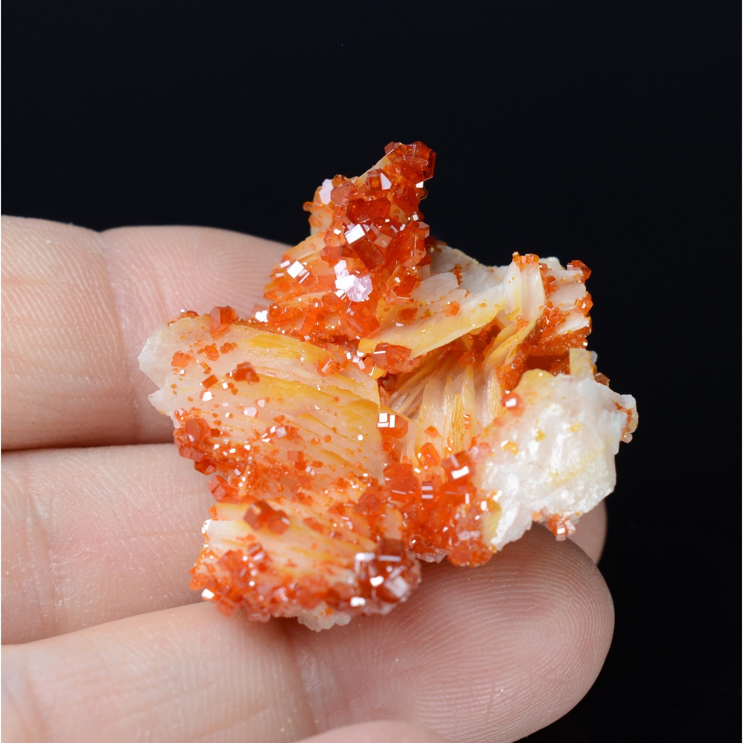 Vanadinite - Mibladen, Morocco