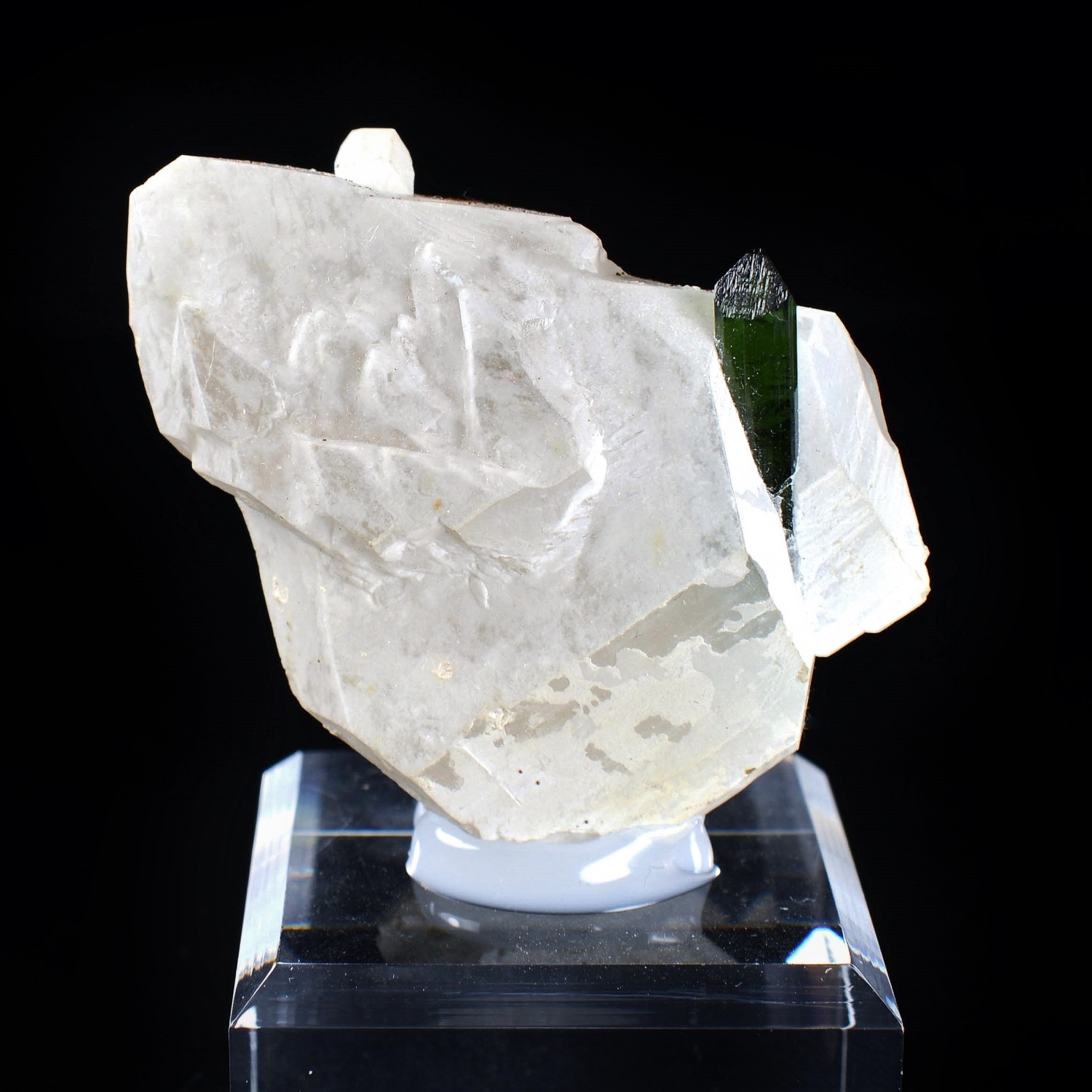 Quartz and tourmaline - Minas Gerais, Brazil