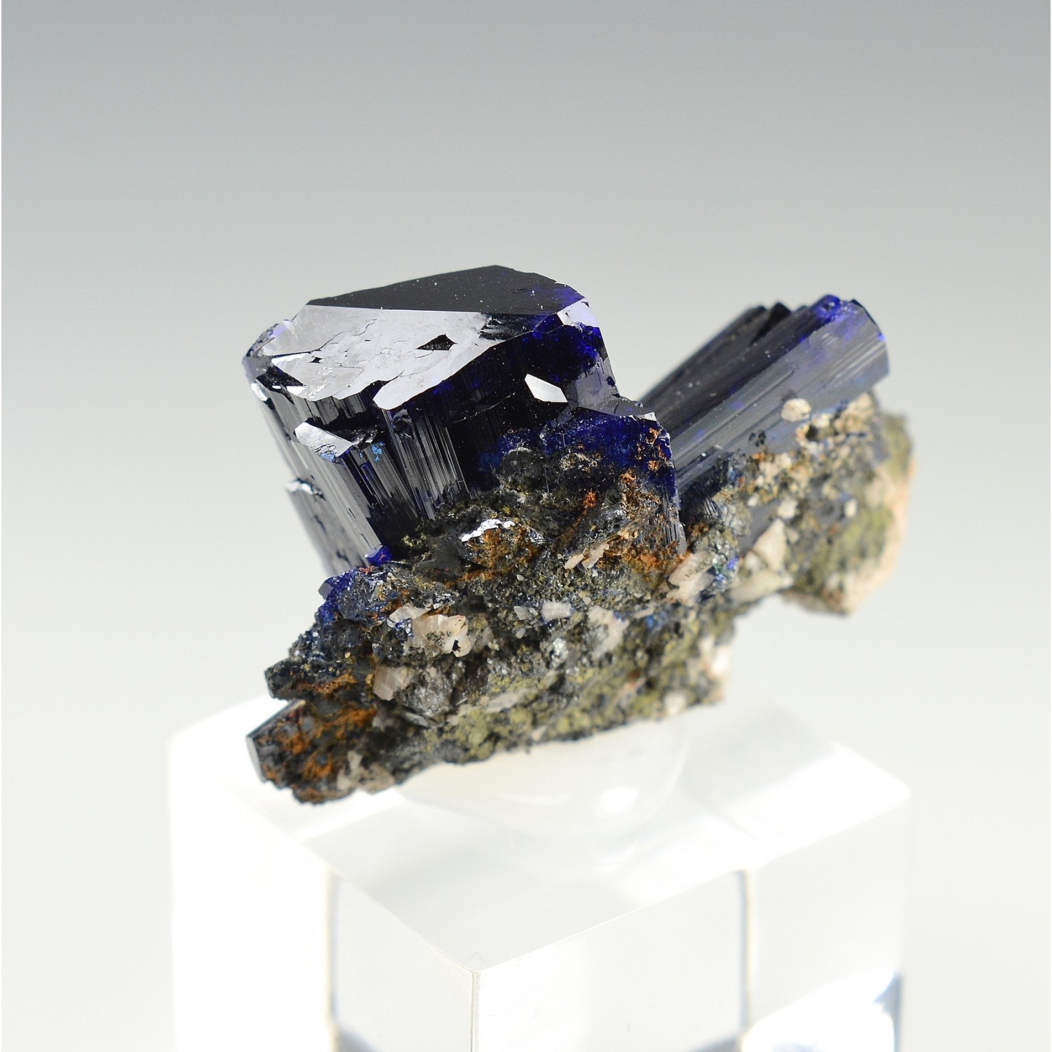 Azurite - Touissit, Maroc