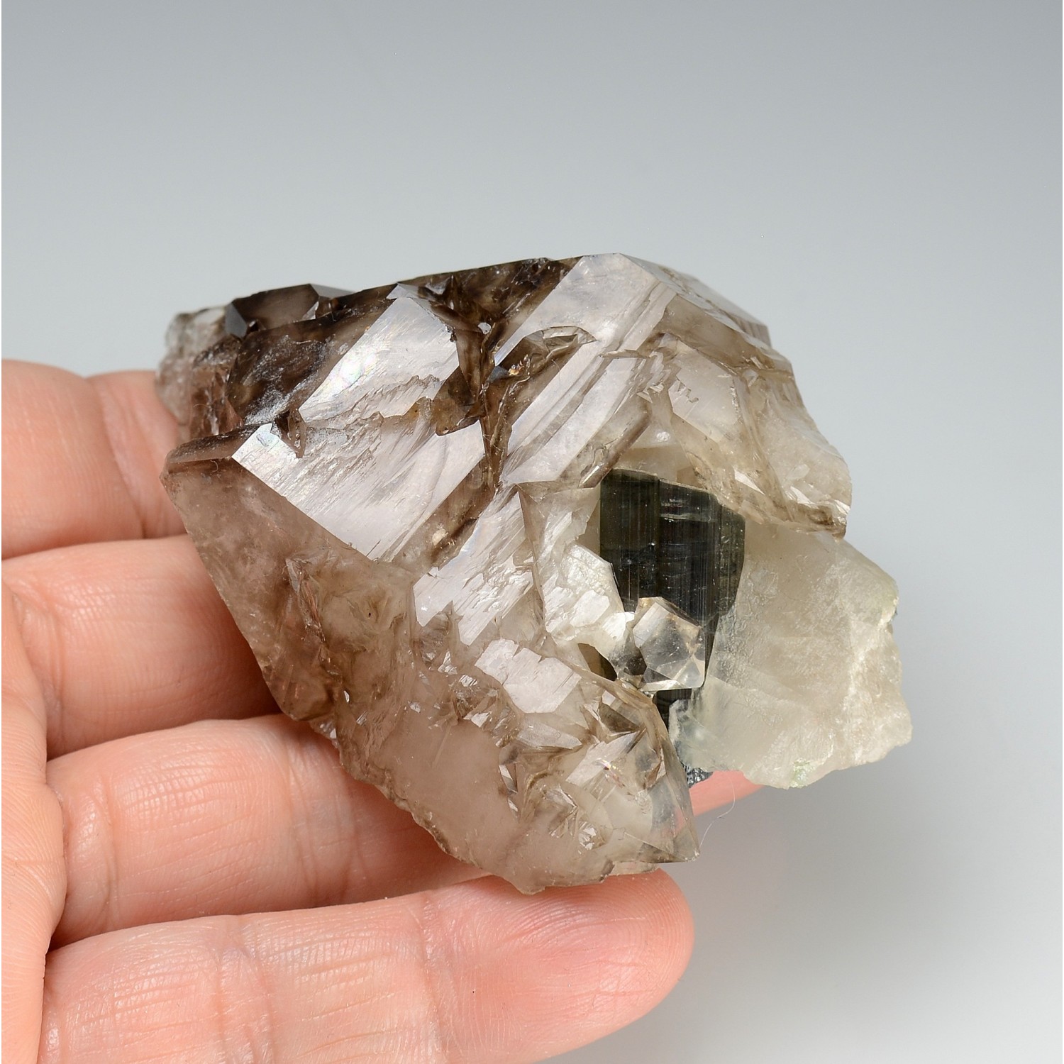 Quartz et tourmaline - Minas Gerais, Brésil