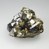 Pyrite, sphalerite and quartz - Huaron Mine, Pasco Province, Peru