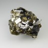 Pyrite, sphalerite and quartz - Huaron Mine, Pasco Province, Peru