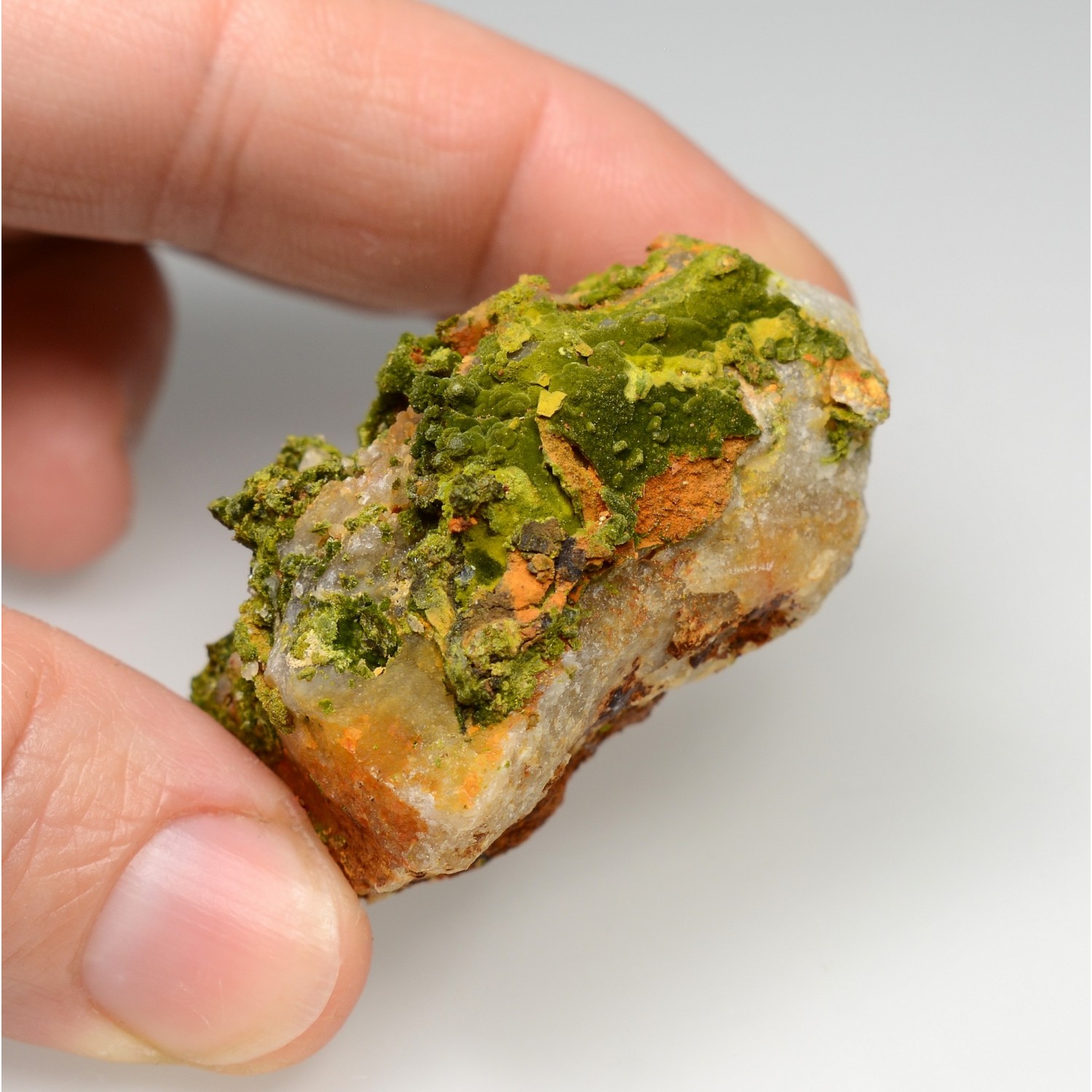 Pyromorphite - Nontron, Dordogne, France