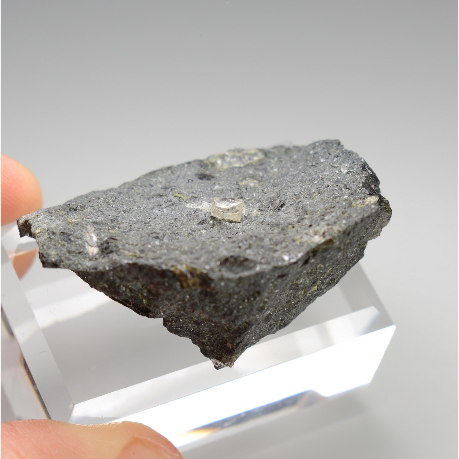 Diamant sur kimberlite - Afrique du Sud