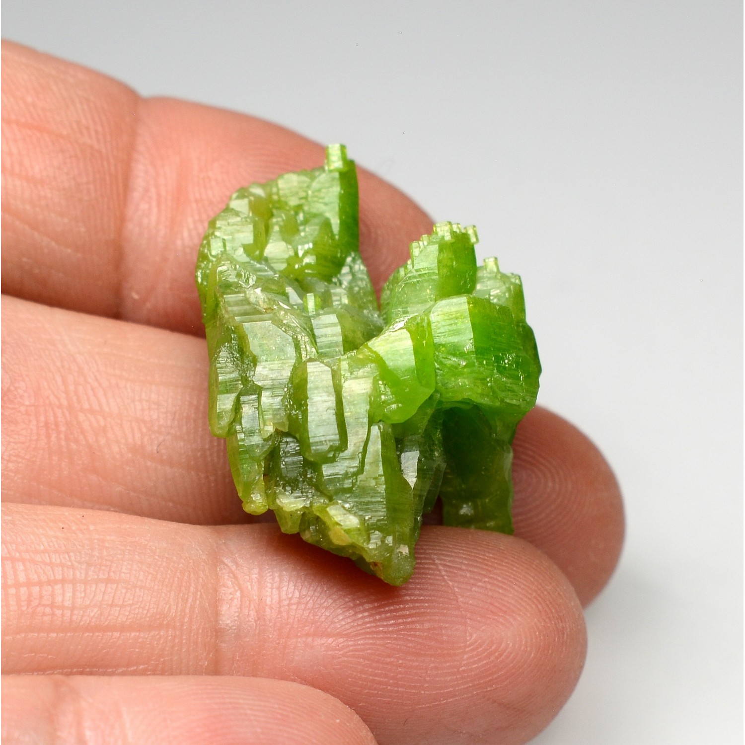 Pyromorphite - Mine Daoping, Province de Guangxi, Chine