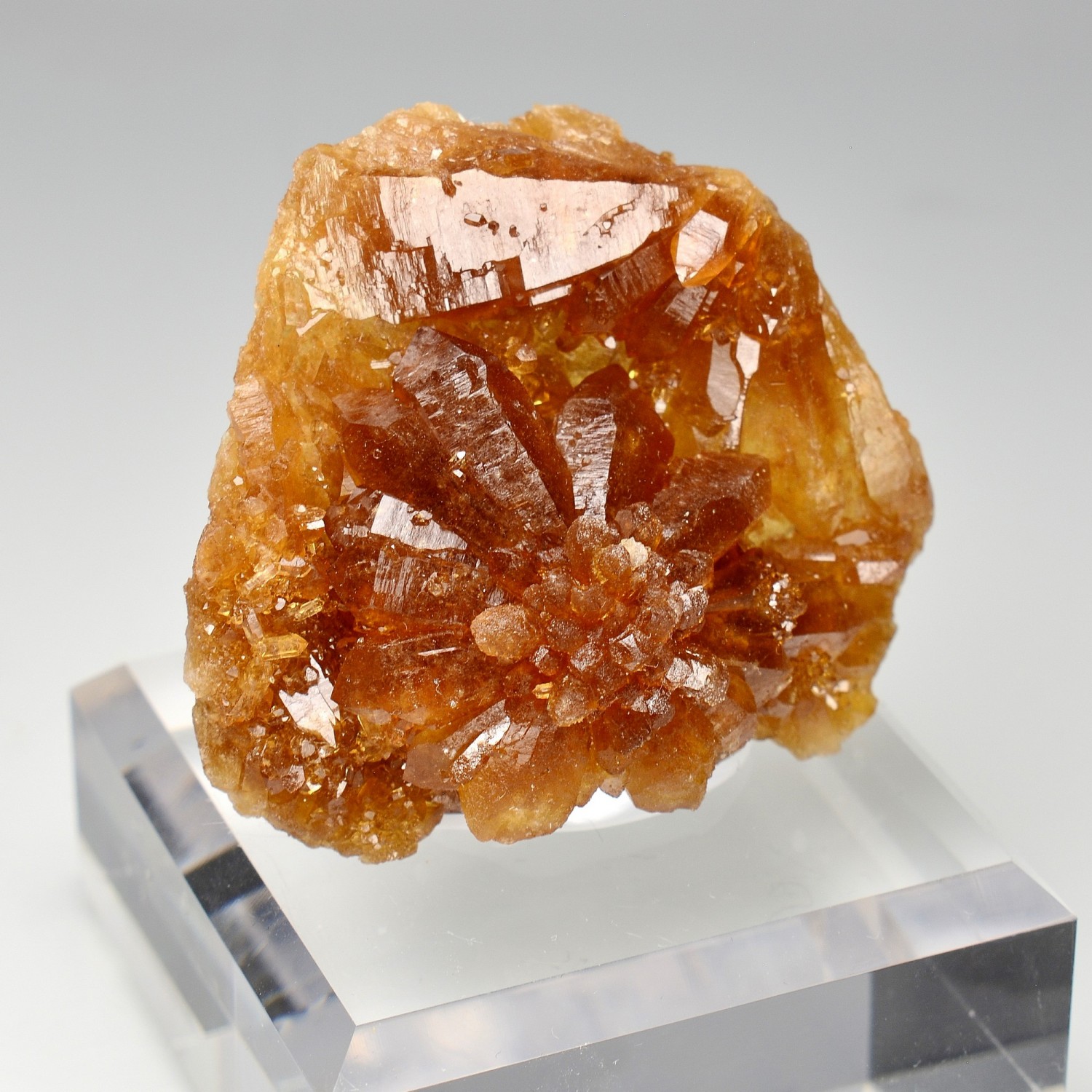 Fleur de quartz " citrine " - Bakrit, Région de Meknès, Maroc