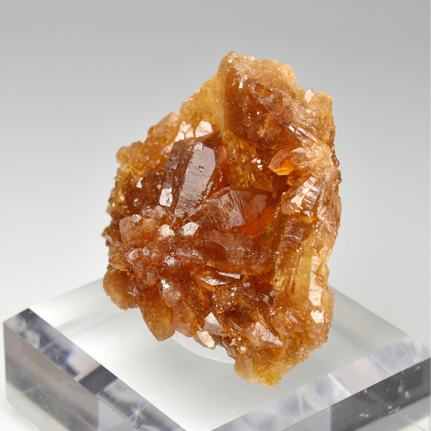 Quartz flower " citrine " - Bakrit, Meknès region, Morocco