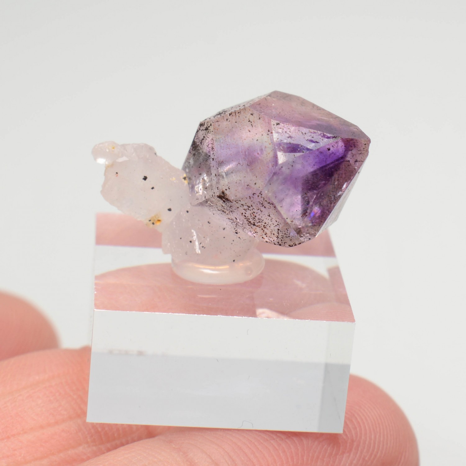Quartz améthyste - Maro Vaolavo, Addilamena, Taomasina, Madagascar
