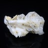 Faden quartz with calcite - La Table, Savoie, France