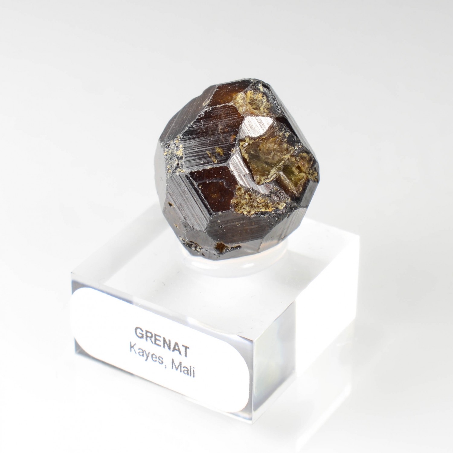 Grenat var. andradite - Kayes, Mali