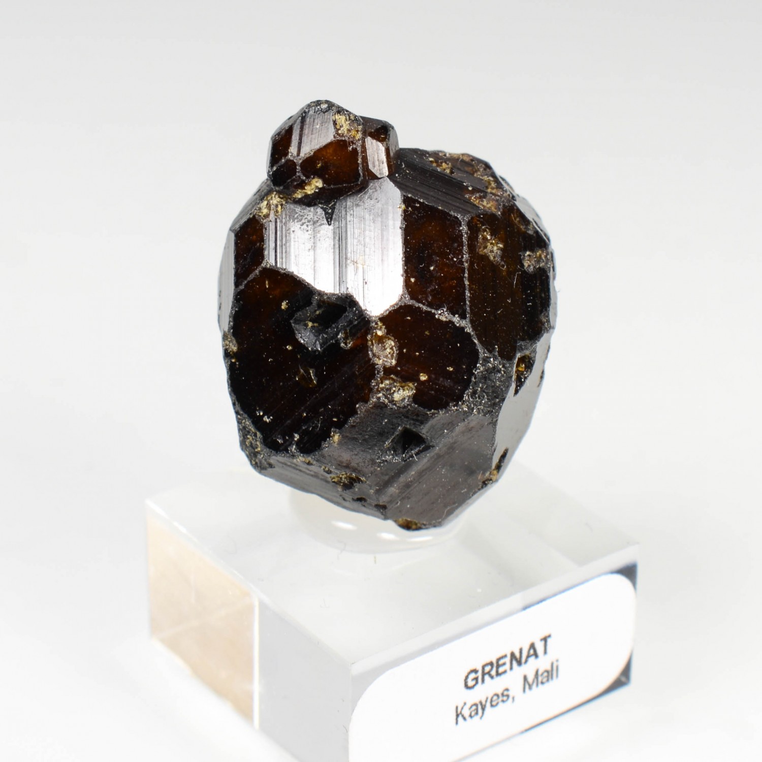 Garnet var. andradite - Kayes, Mali