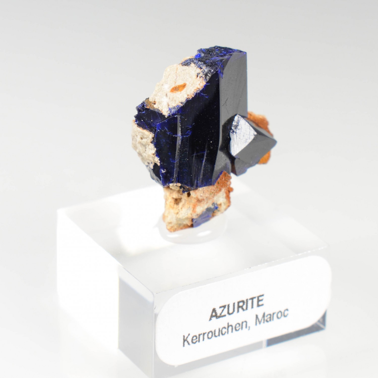 Azurite - Kerrouchen, Morocco