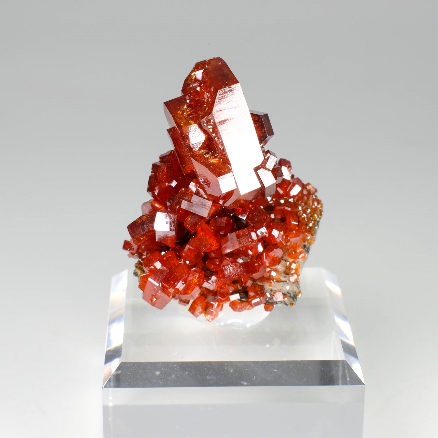 Vanadinite - Disctrict minier de Mibladen, Maroc