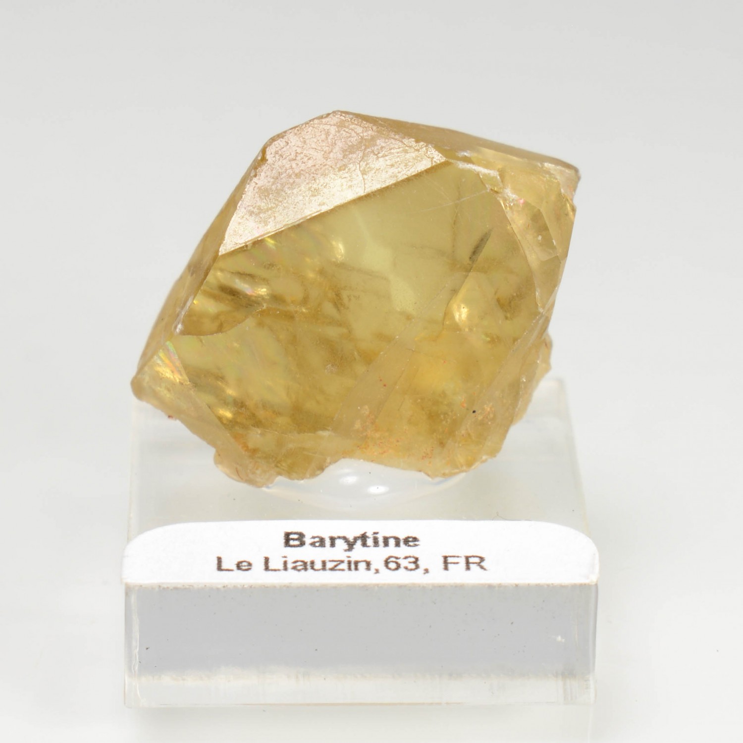 Barite - Le Liauzin, Puy-de-Dôme, France