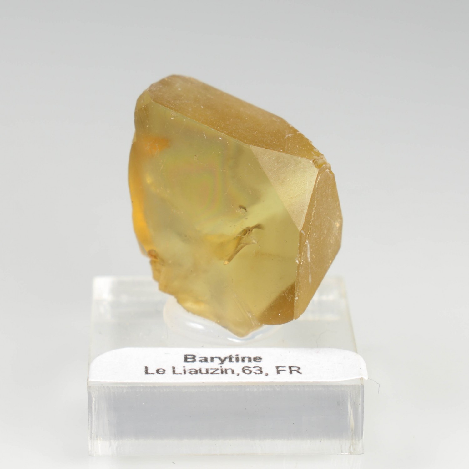 Barite - Le Liauzin, Puy-de-Dôme, France