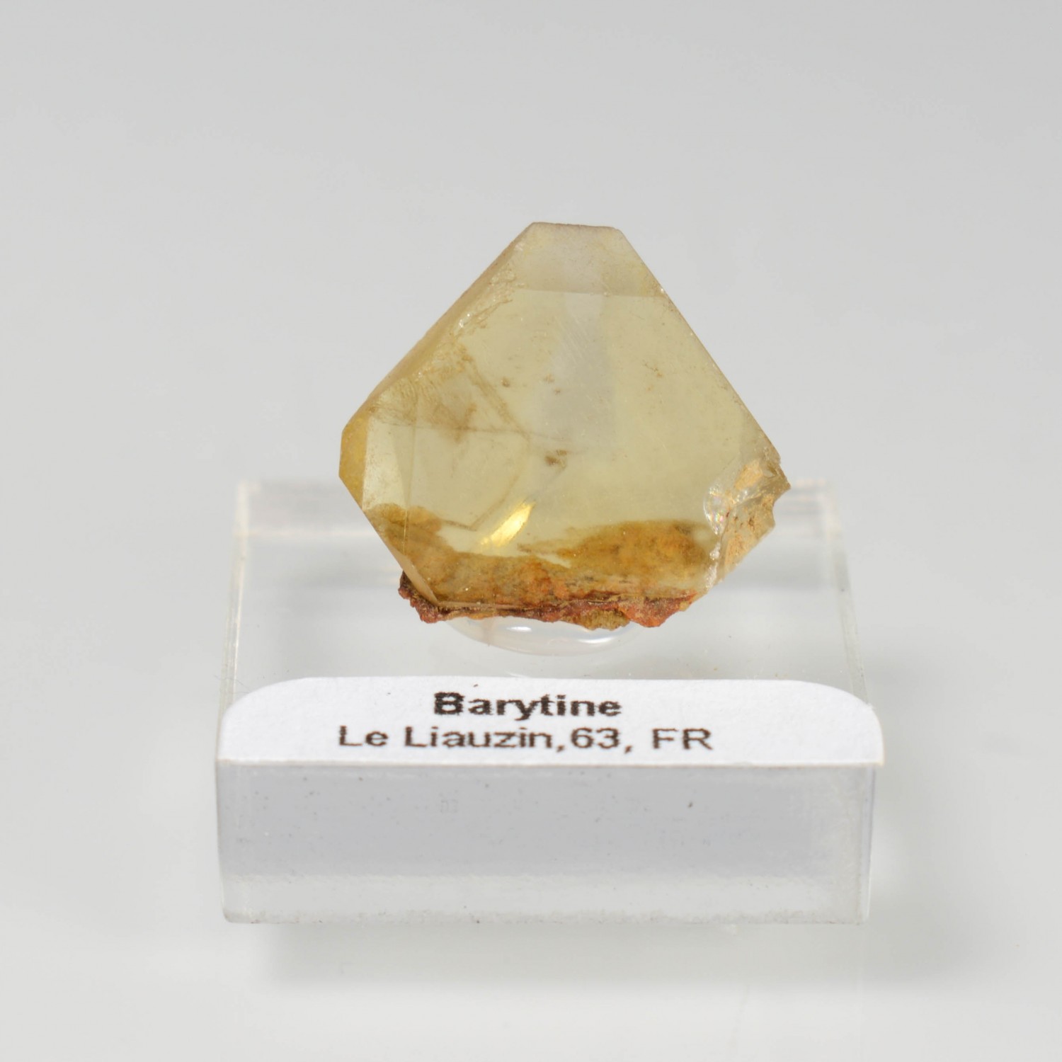 Barite - Le Liauzin, Puy-de-Dôme, France