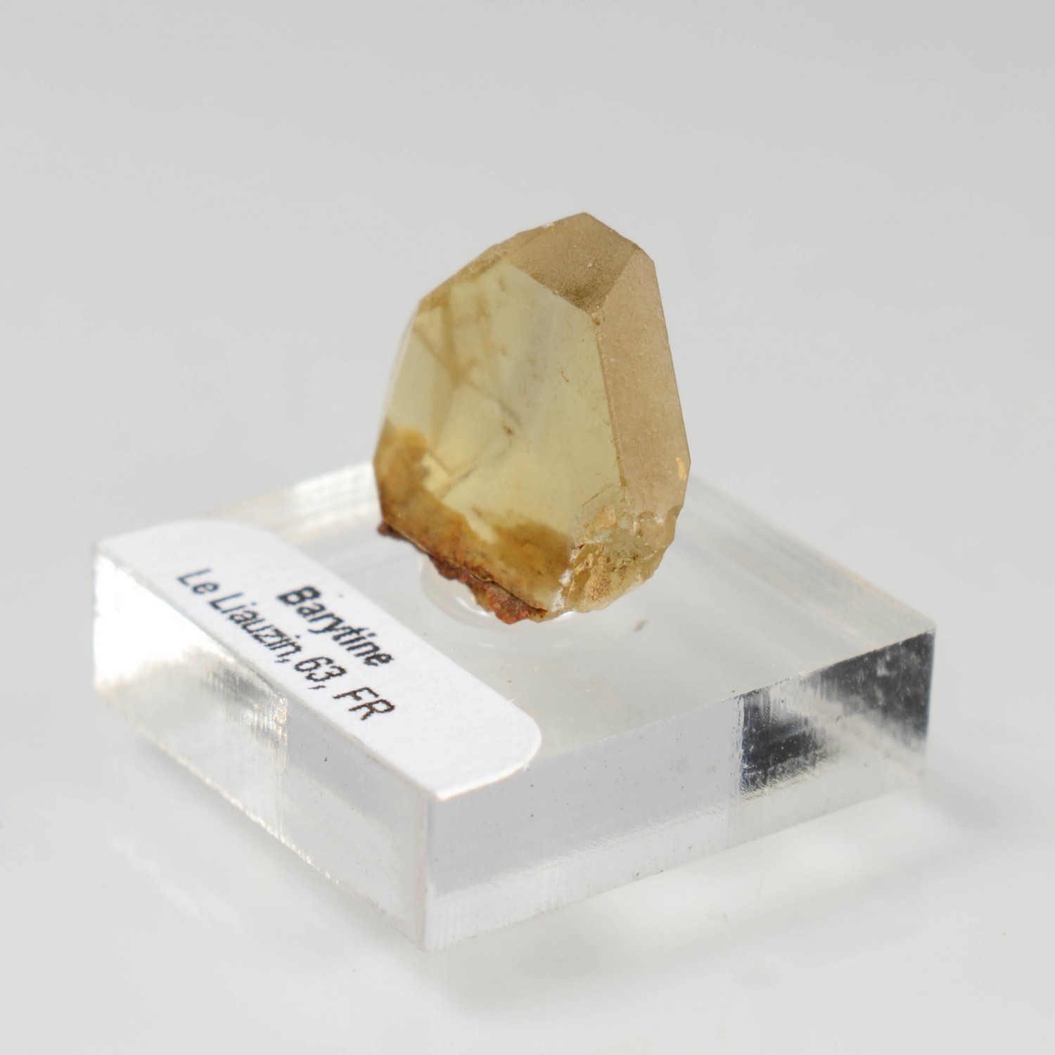 Barite - Le Liauzin, Puy-de-Dôme, France