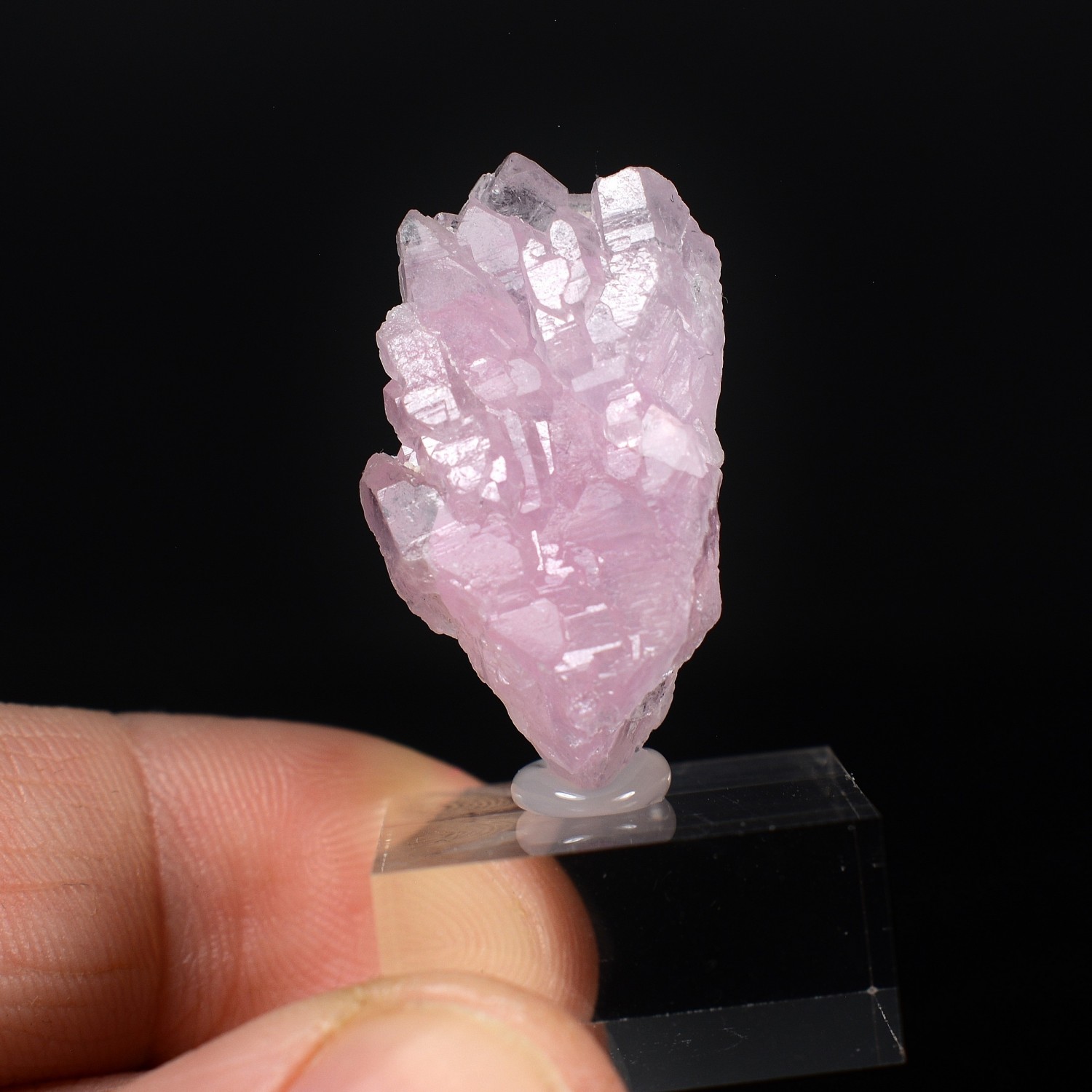 Quartz rose cristallisé - Coronel Murta, Minas Gerais, Brésil