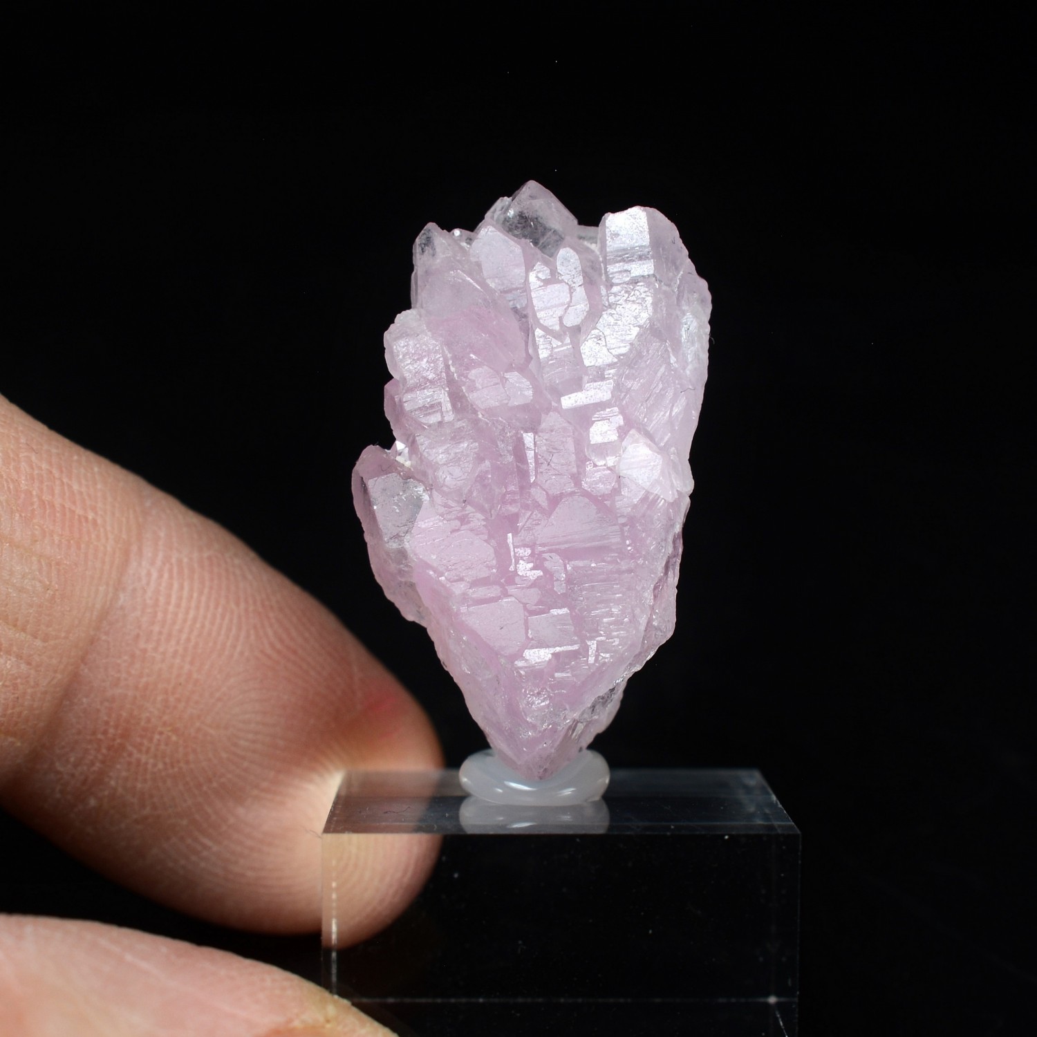 Quartz rose cristallisé - Coronel Murta, Minas Gerais, Brésil