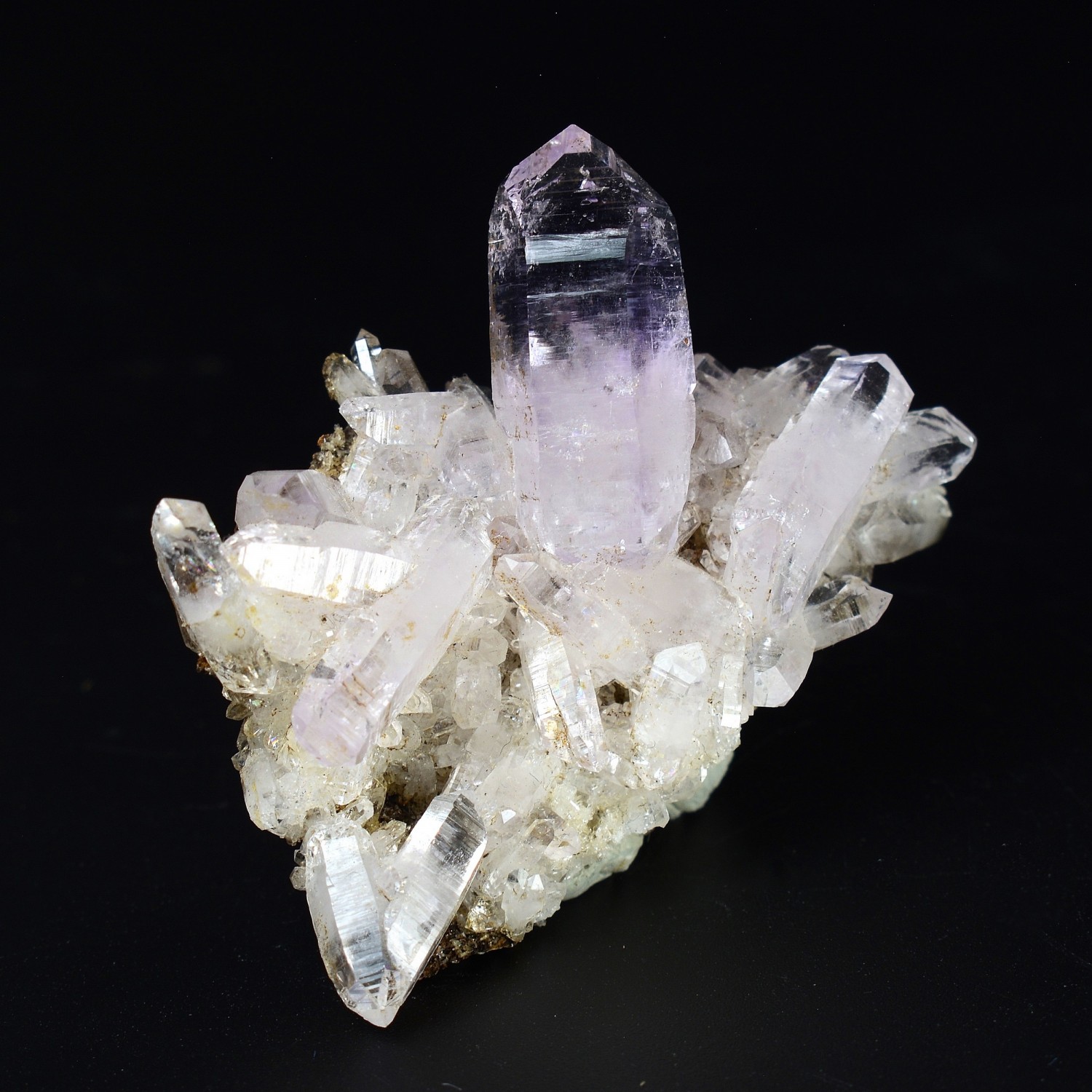 Quartz améthyste - Piedra Parada, Veracruz, Mexique