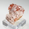 Vanadinite et gypse - District minier de Mibladen, Maroc