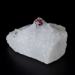 Spinel on marble - Luc Yen, Yen Bai province, Vietnam.