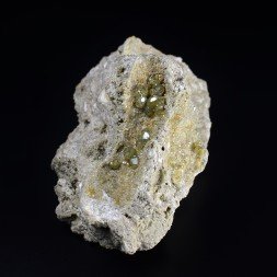 Grenat var. demantoid - Cerro de la Concordia, Piedra Parada, Veracruz, Mexico