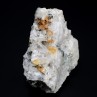 Quartz et anatase - Massif des Grandes Rousses, Isère, France.