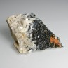 Hematite, quartz, siderite - l'Alpe d'Huez, Isère, France.