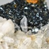 Hematite, quartz, siderite - l'Alpe d'Huez, Isère, France.