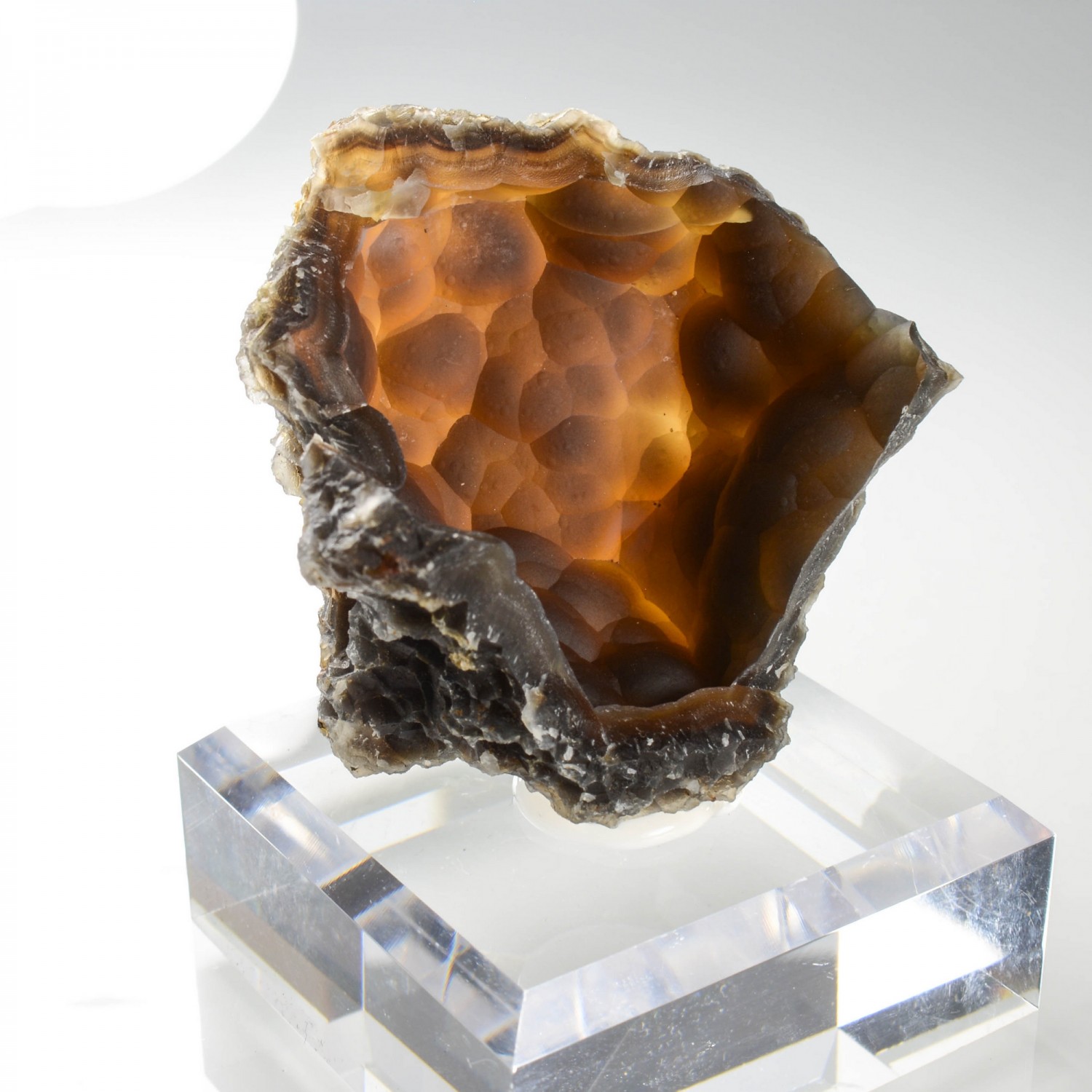 Chalcedony geode - Charroux, Vienne, France