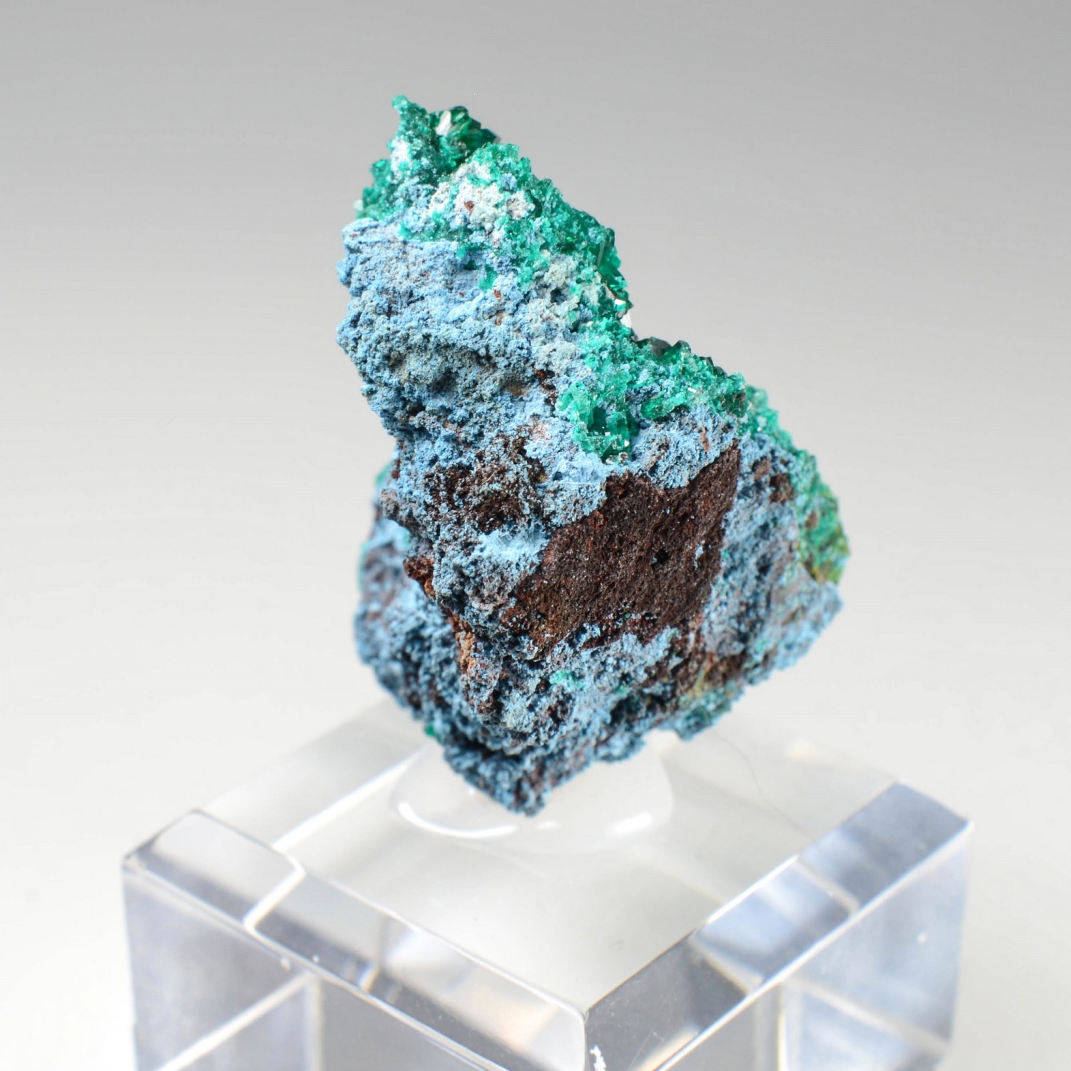 Dioptase - Brazzaville, Republic of Congo