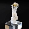 Quartz luciole à inclusions de pétrole - Madirobe, Madagascar