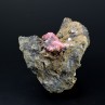 Rhodochrosite and pyrite - Potosi mine, Santa Eulalia, Mexico