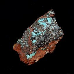 Aurichalcite et limonite - Mine Ojuela, Mapimi, Durango, Mexique