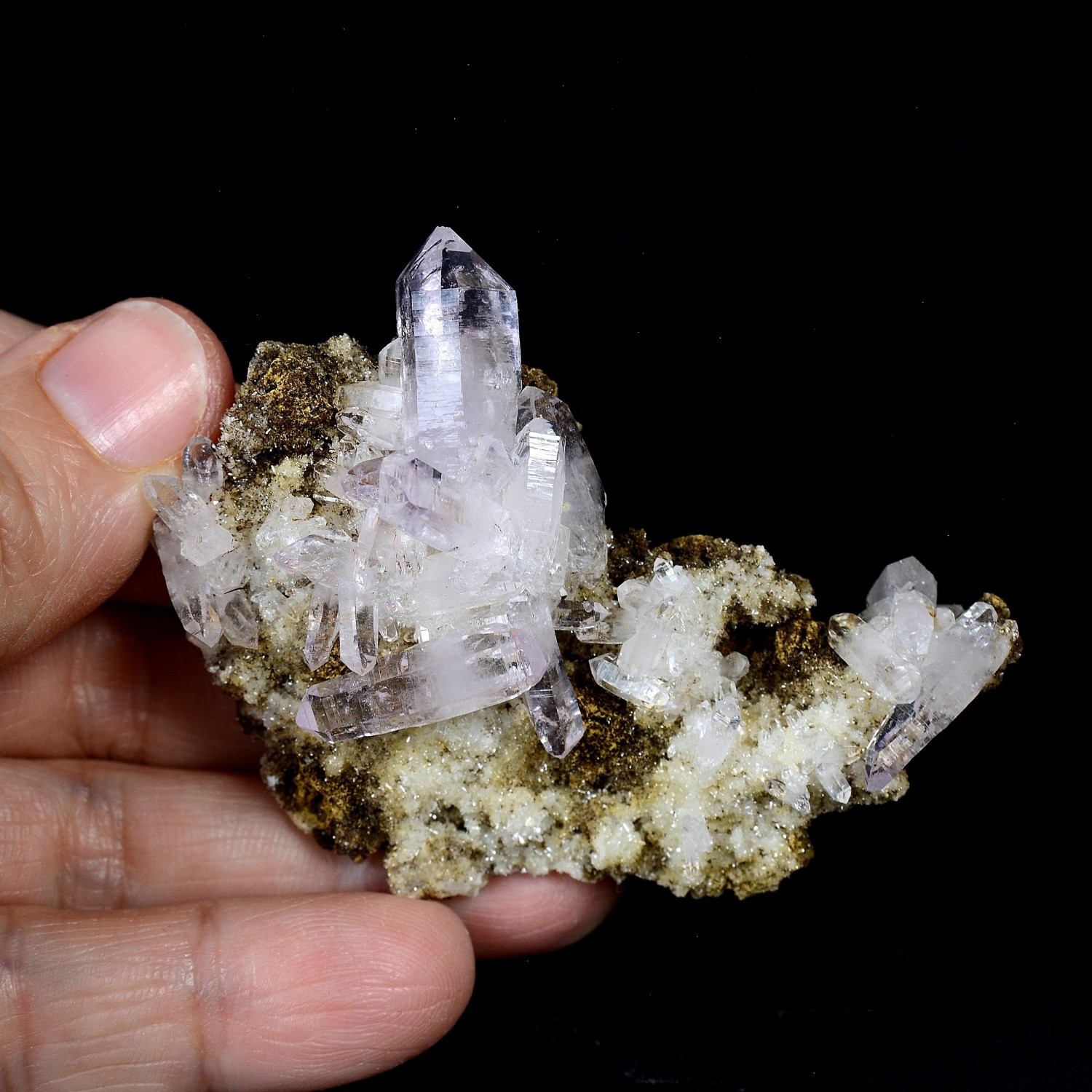 Quartz améthysté - Piedra Parada, Veracruz, Mexique