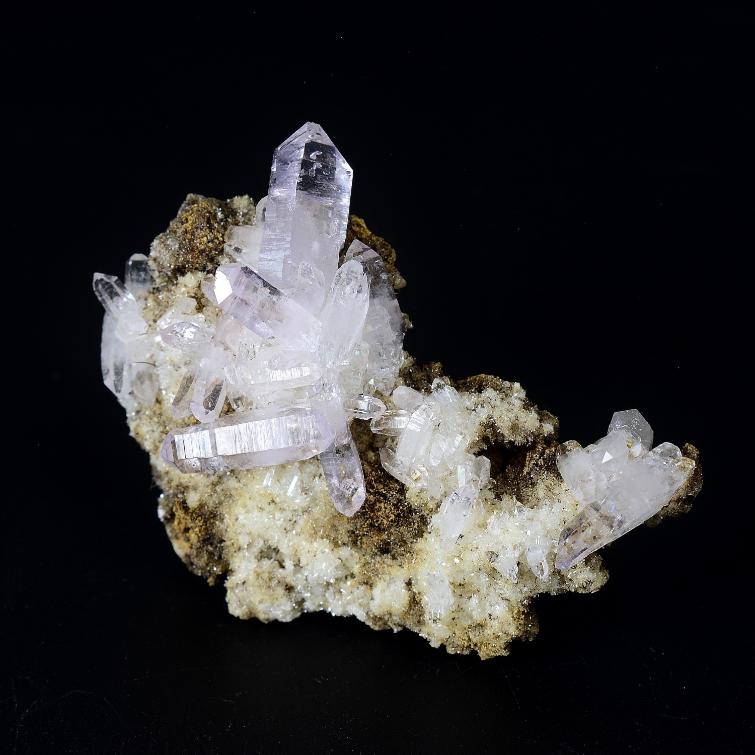 Quartz améthysté - Piedra Parada, Veracruz, Mexique