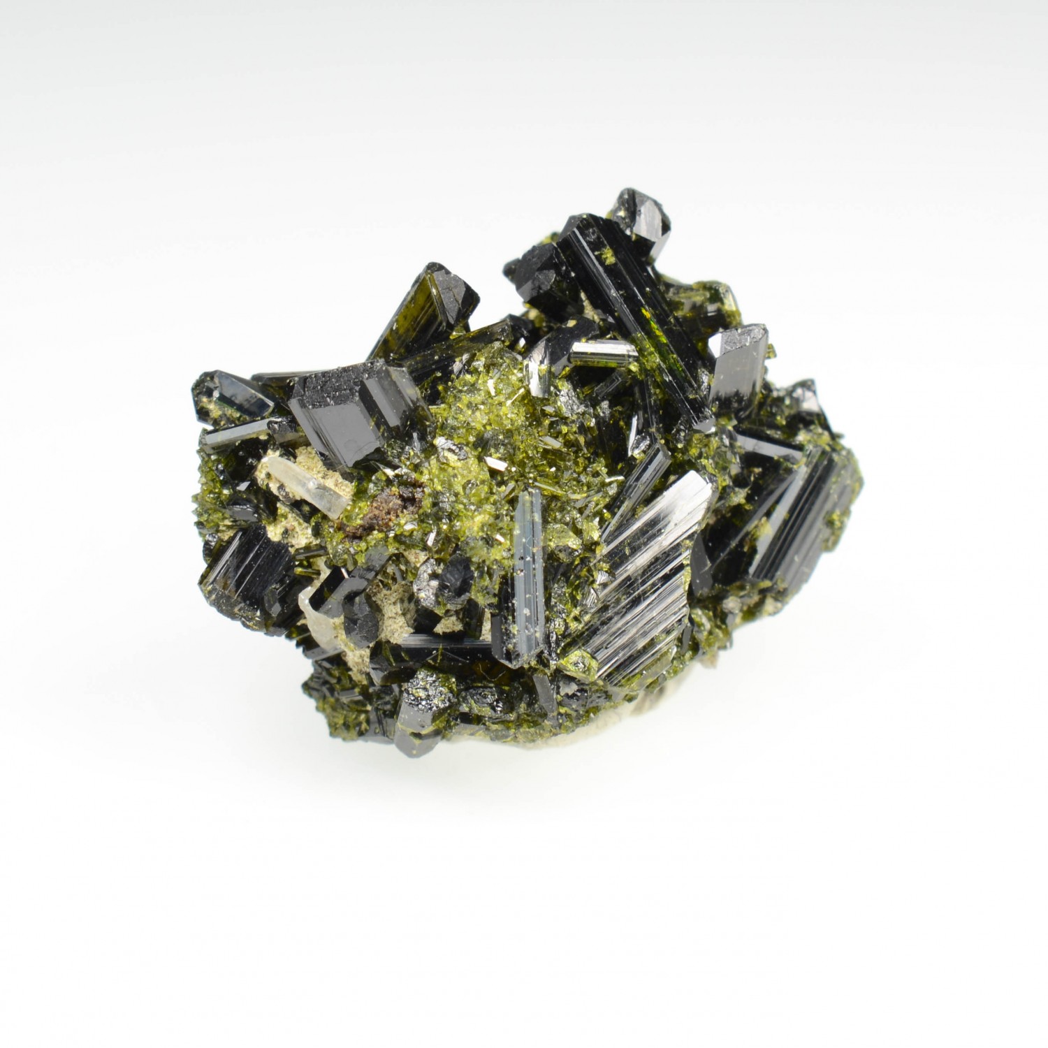 Epidote - Mont Khowrin, Province de Markazi, Perse