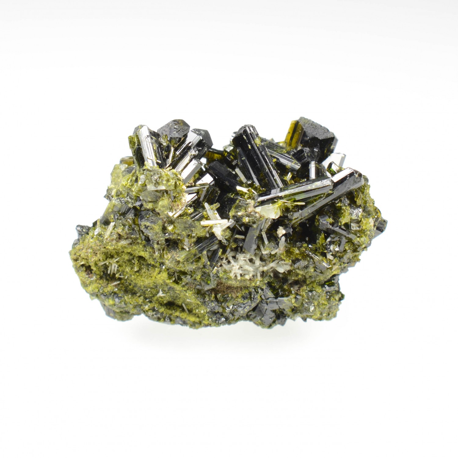 Epidote - Mont Khowrin, Province de Markazi, Perse