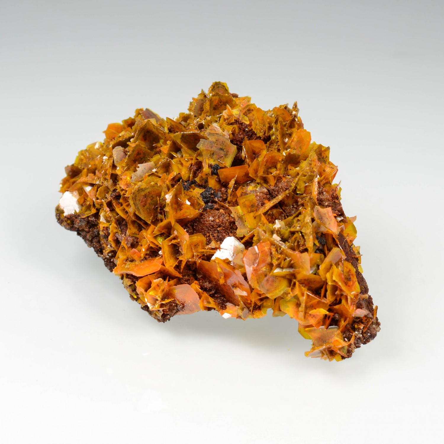 Wulfenite - Jianshan Mine, Xinjiang Region, China