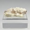 Smoky quartz and quartz - Rade de Brest, Finistère, France