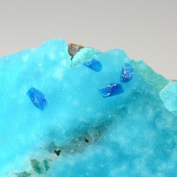 Hémimorphite et veszelyite - Palabanda, district d'M'fouati, République du Congo