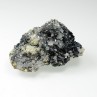 Fluorine et hématite - Face Sud des Droites, massif du Mont-Blanc, Haute-Savoie, France